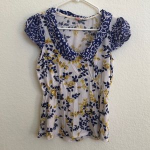 Anthropologie floral top